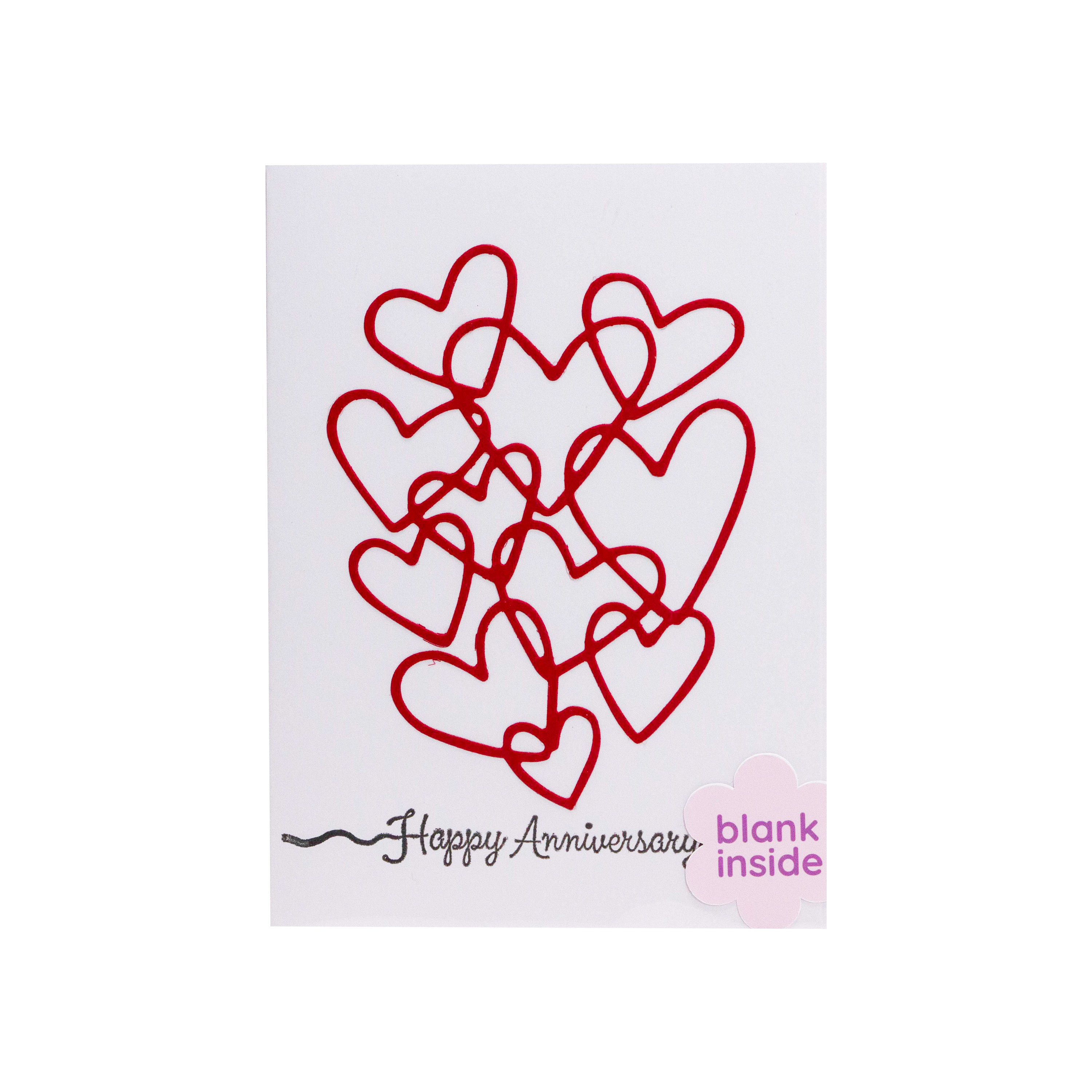 Red Hearts | Anniversary Cards