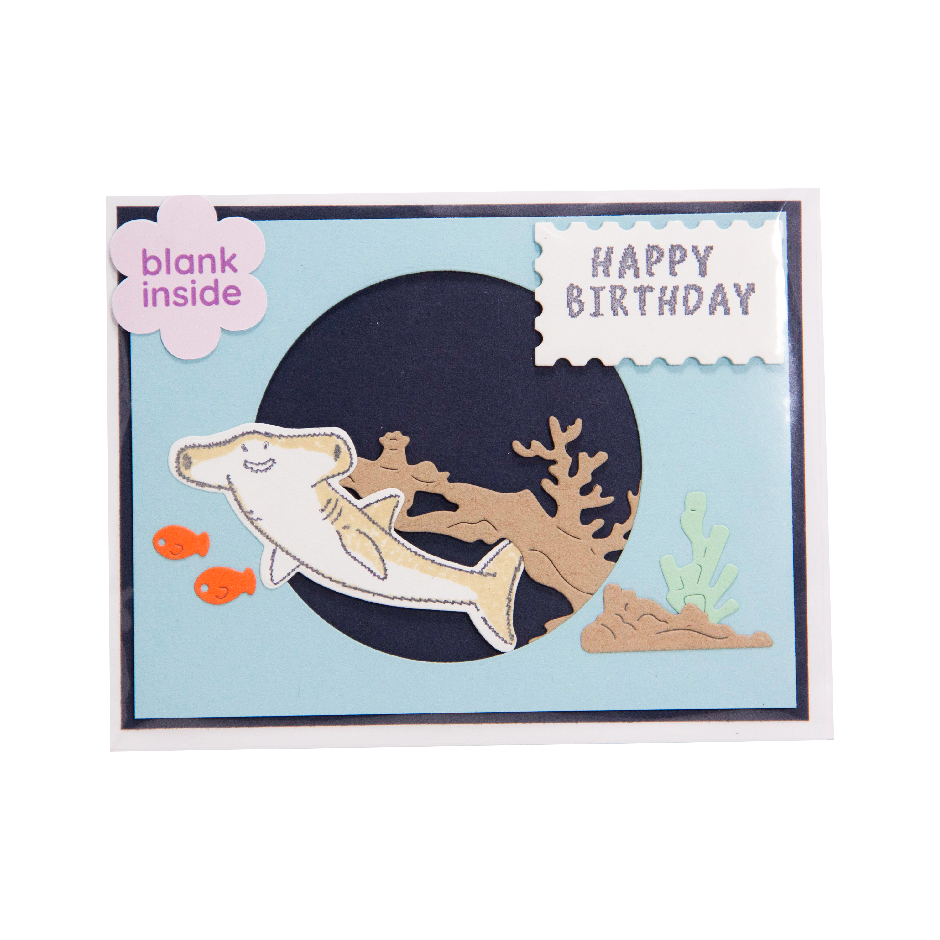 Shark I Birthday Card