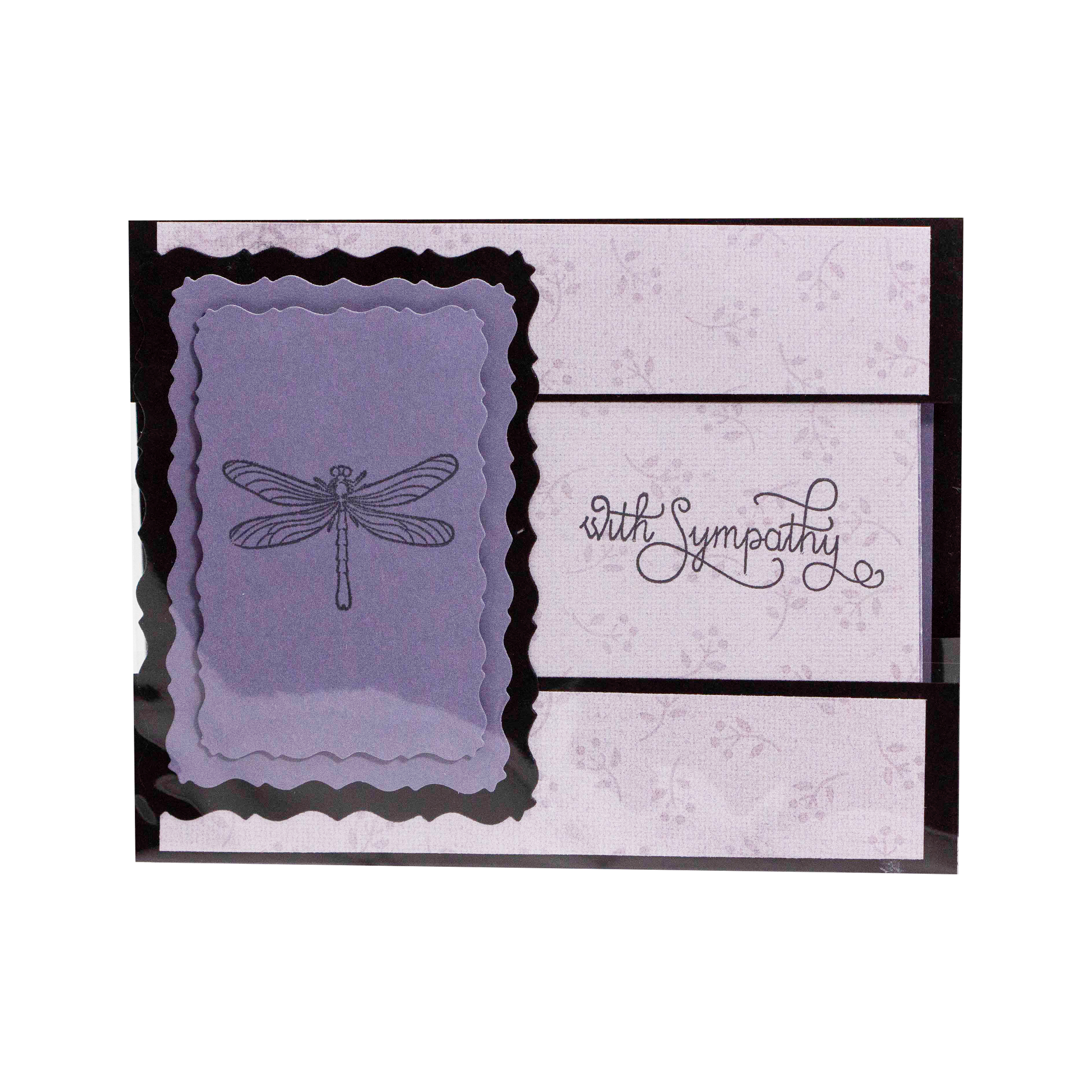 Purple Dragonfly | Sympathy Cards