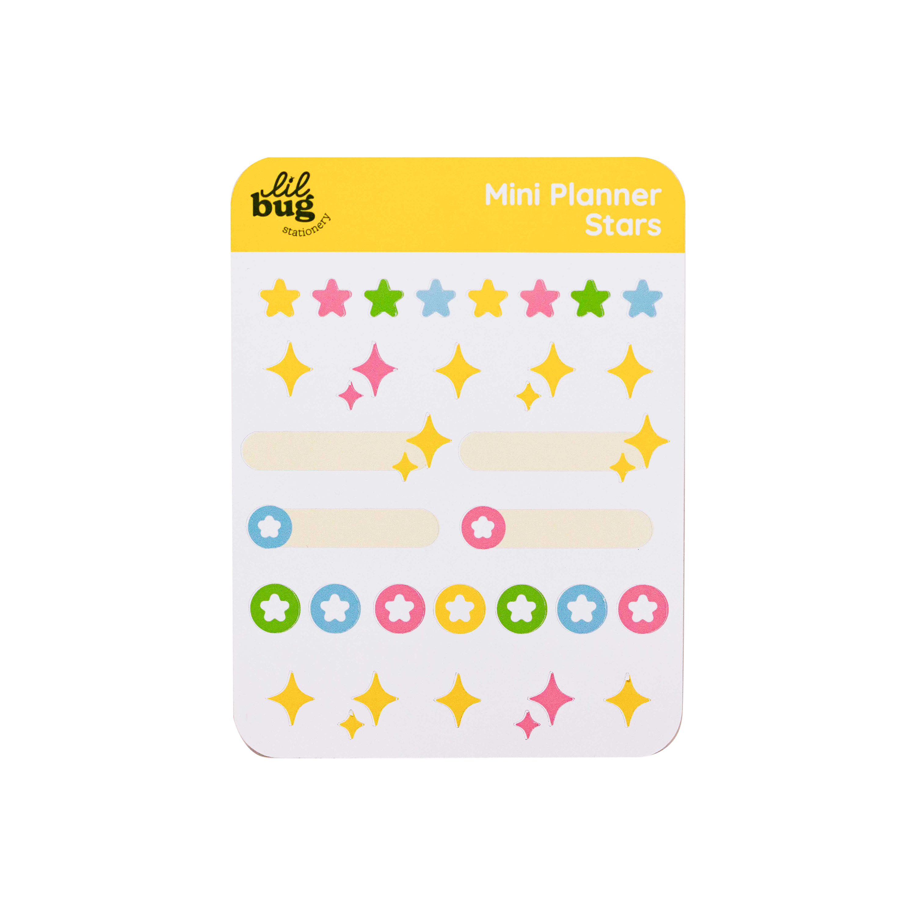 Stars | Mini Planner Stickers