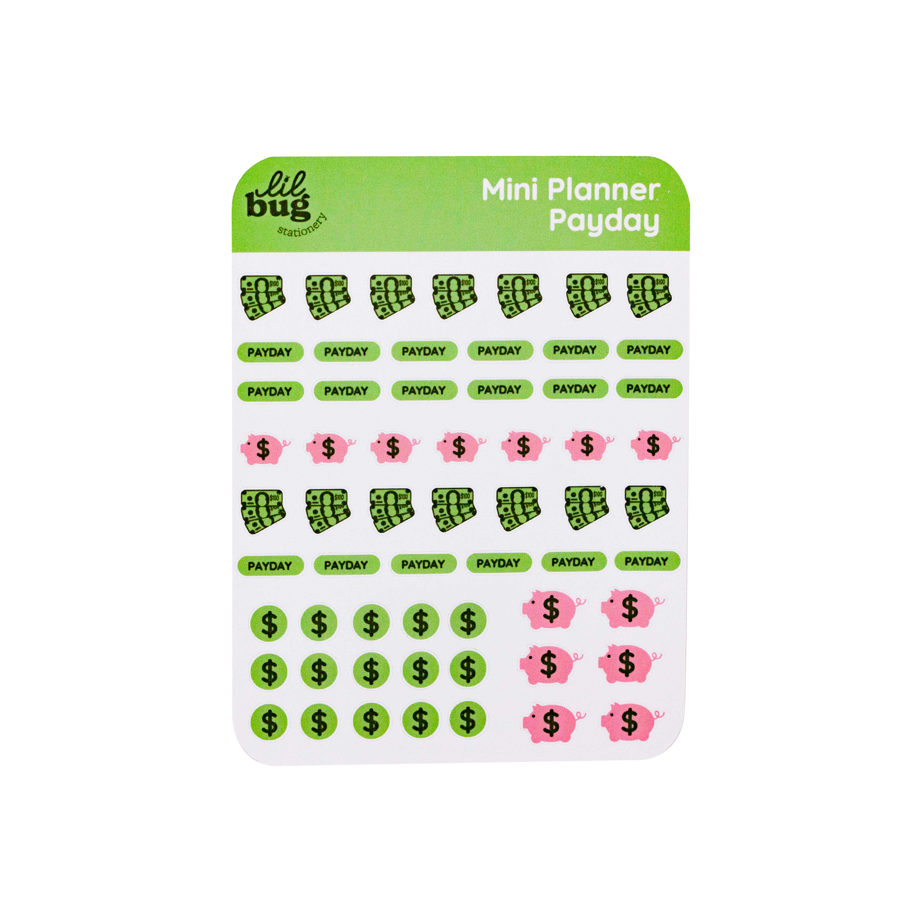 Payday | Mini Planner Stickers