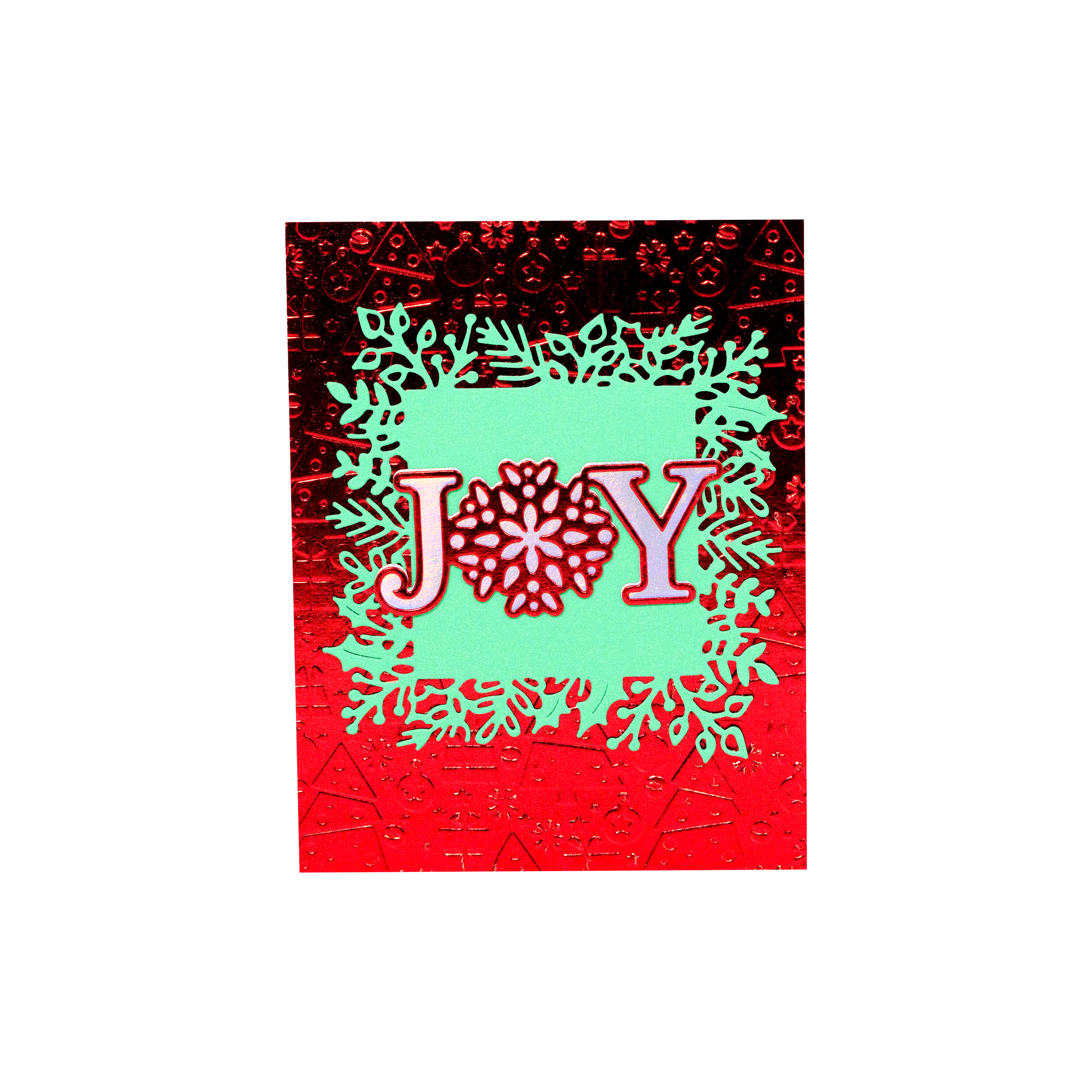Joy I Christmas Card