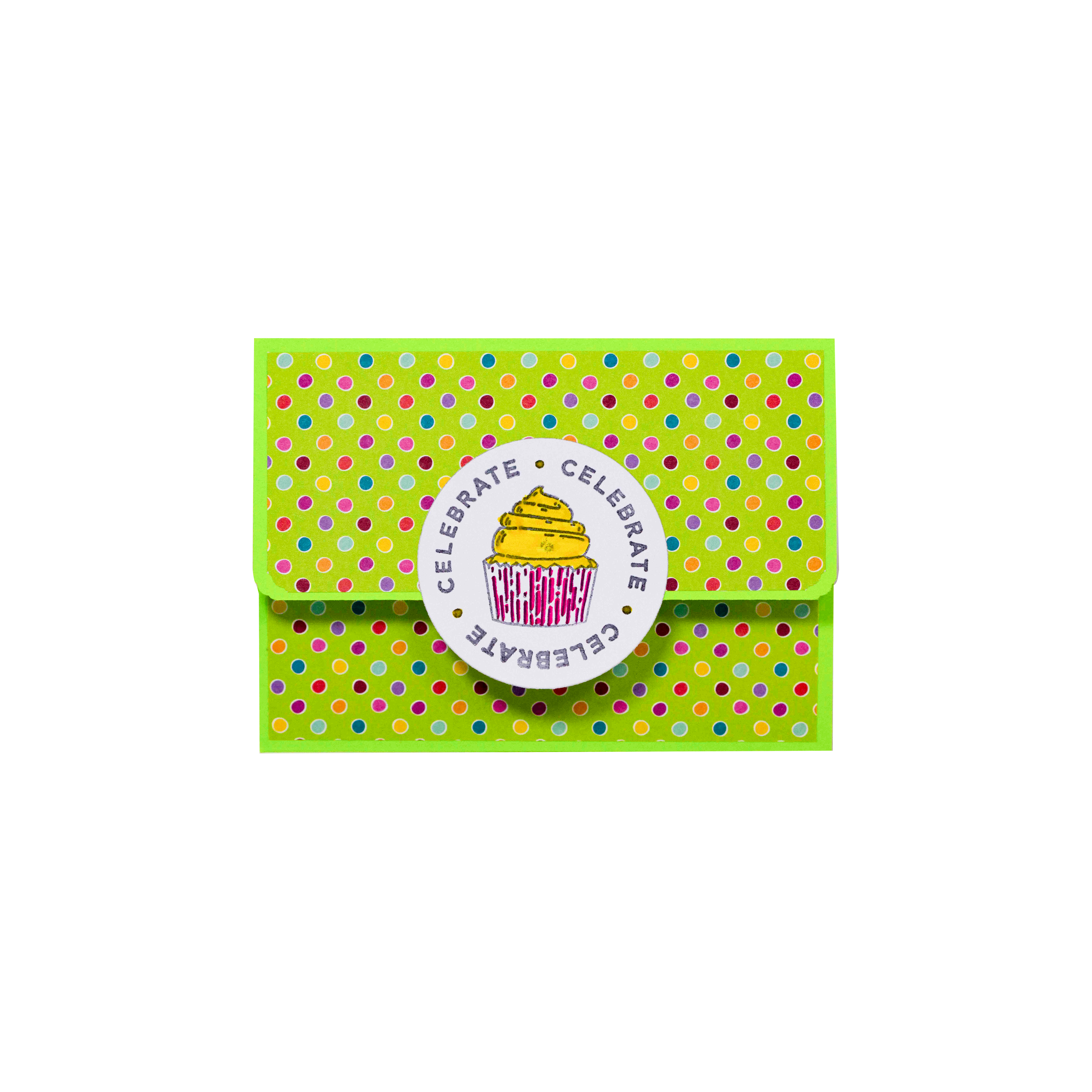 Happy Birthday Cupcake I Gift Card Holder