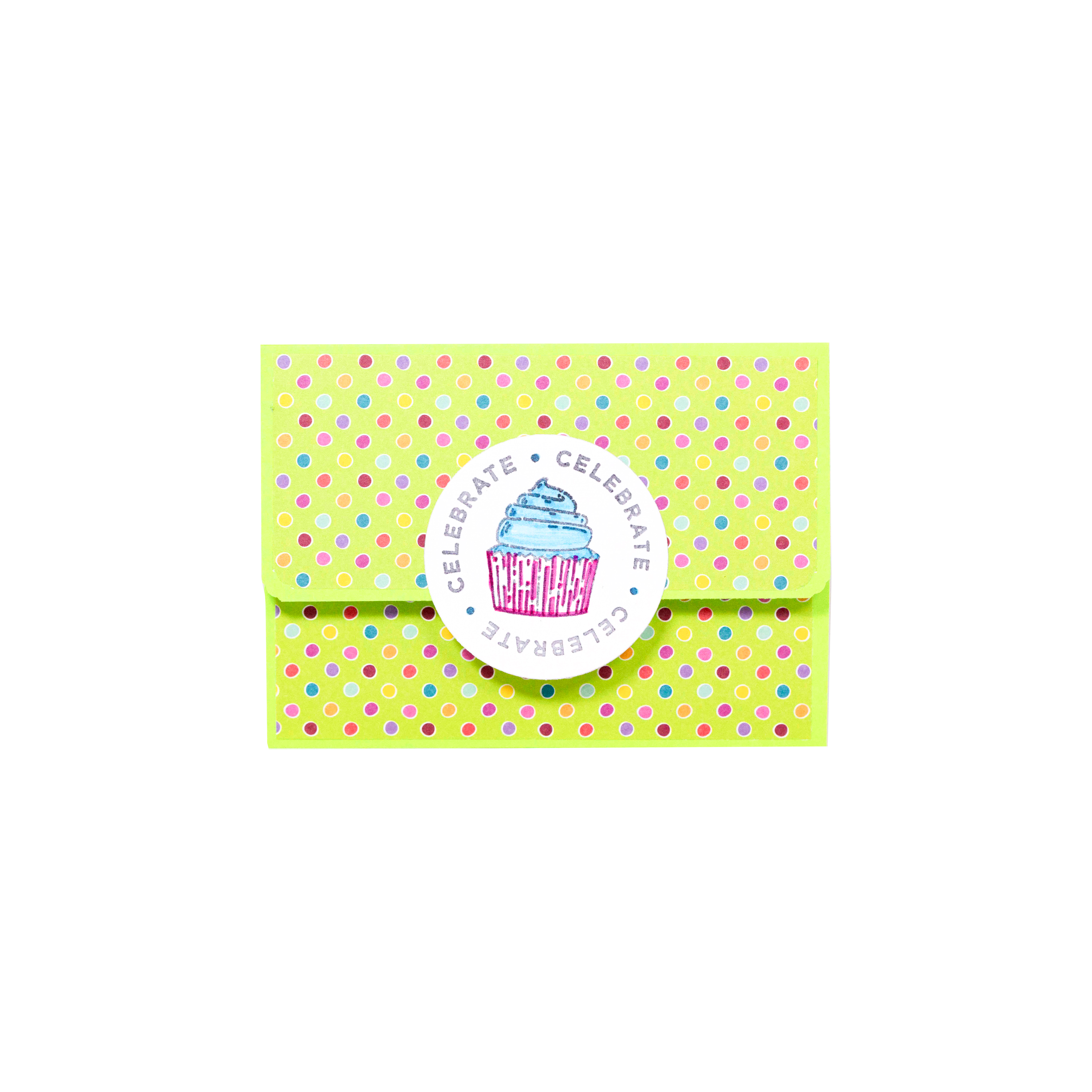 Happy Birthday Cupcake I Gift Card Holder
