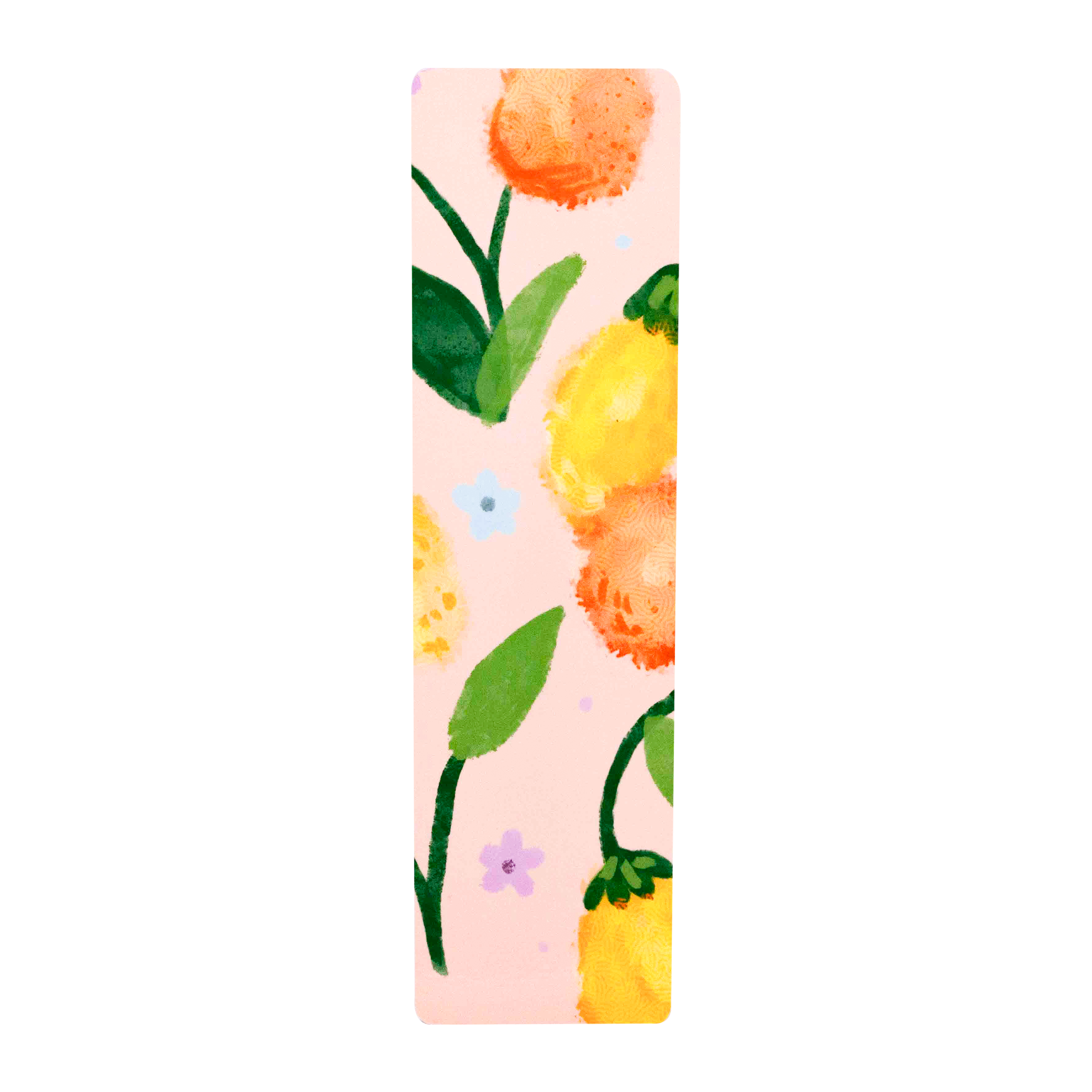 Floral Lemon | Bookmark