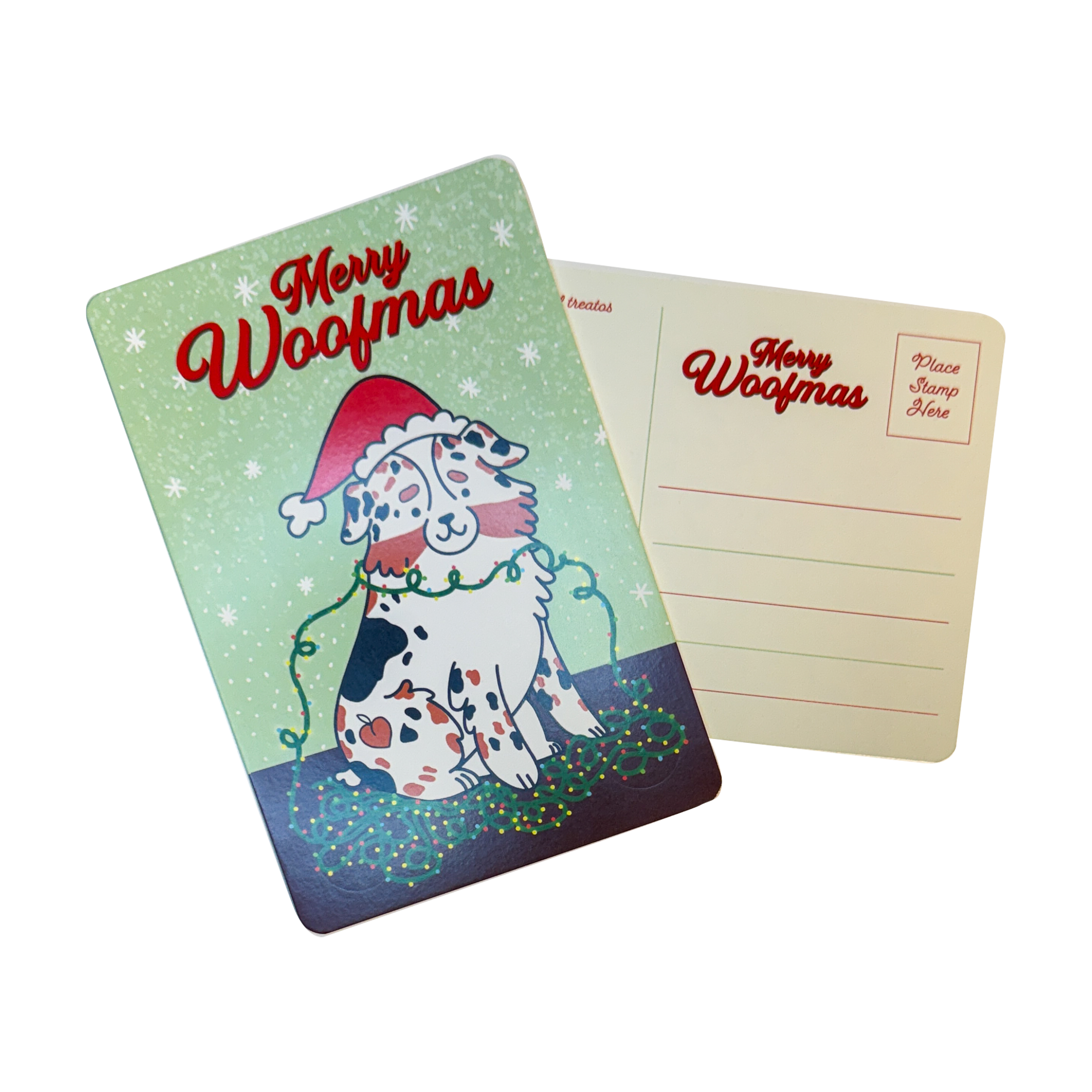 Merry Woofmas Postcard | Christmas