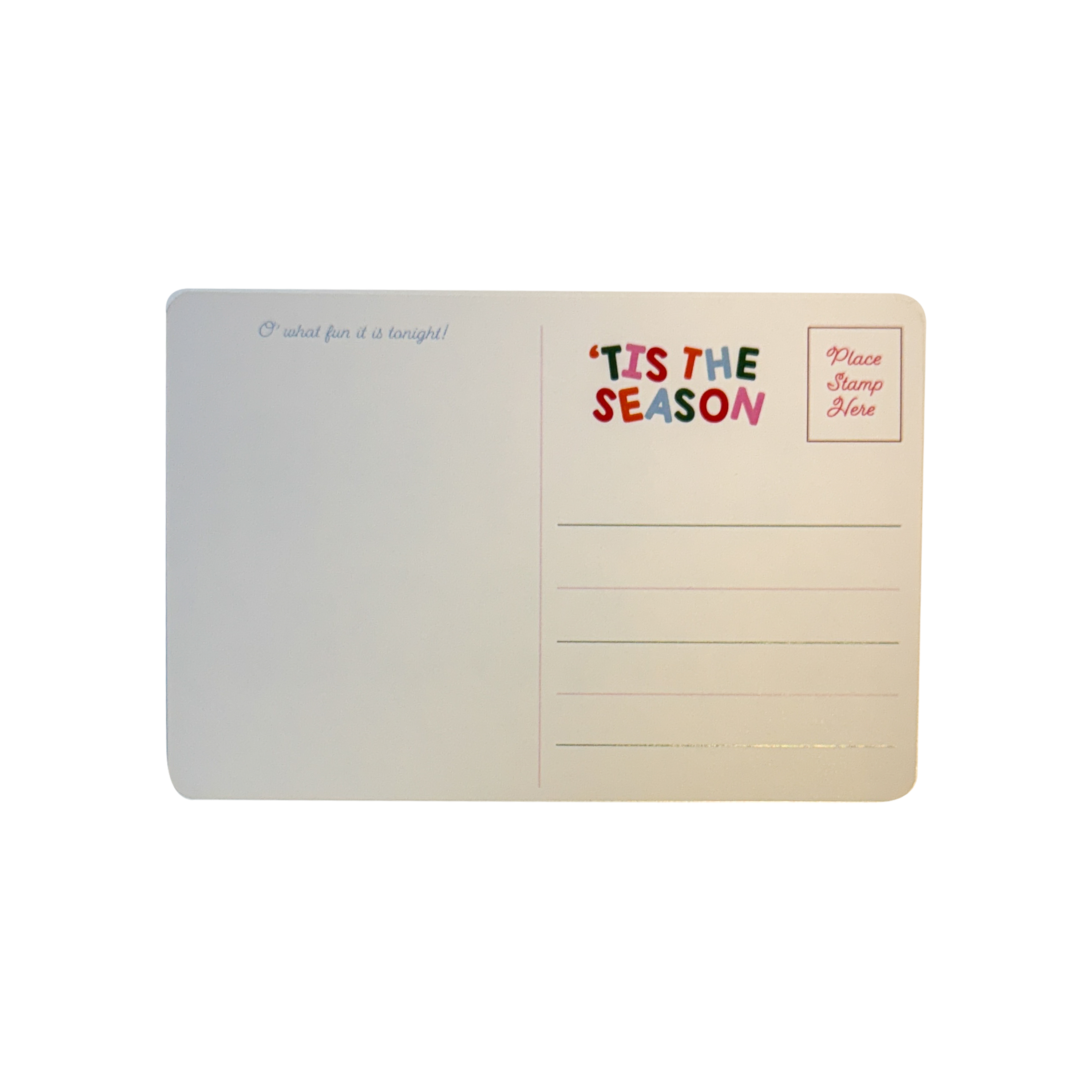 Tis the Season Postcard | Christmas