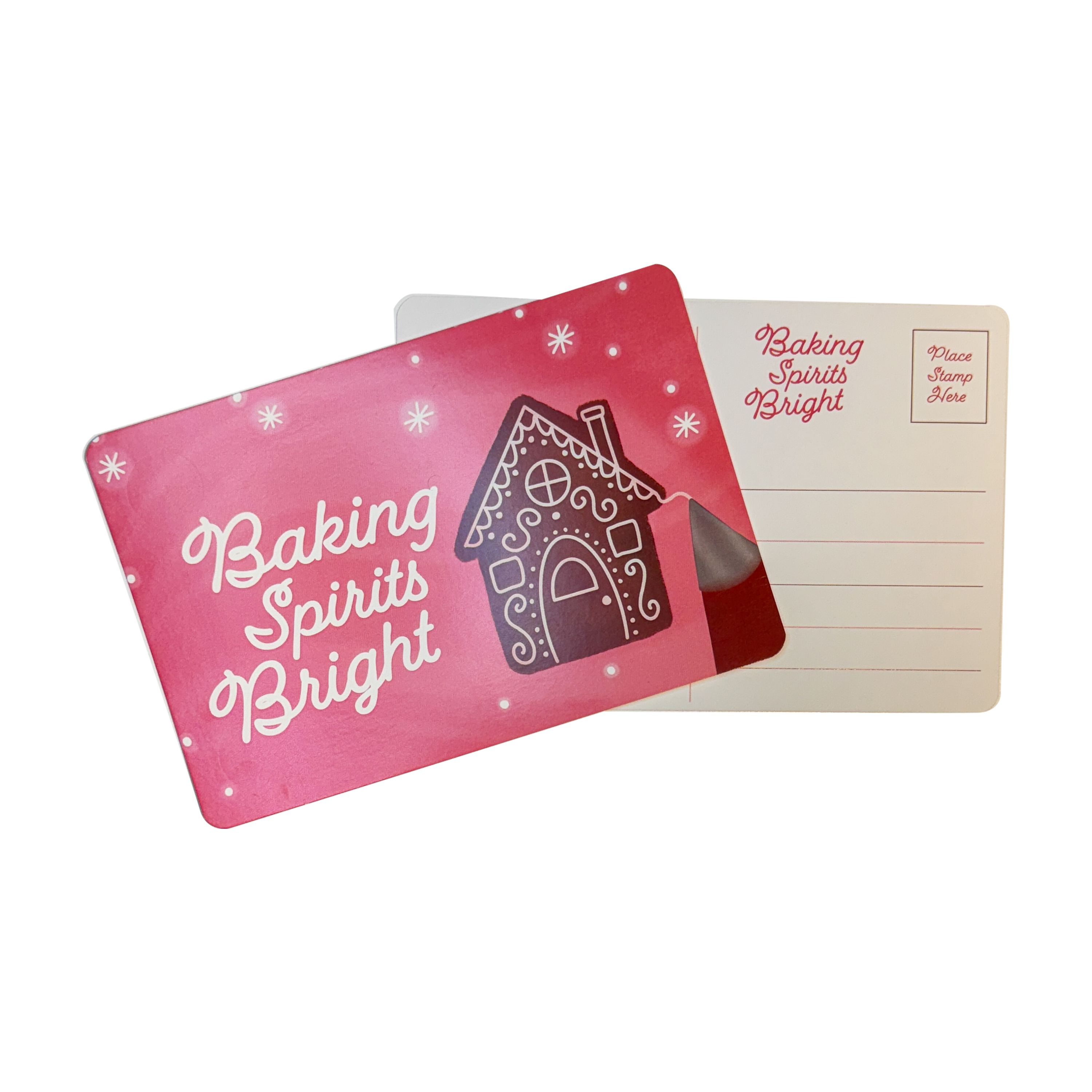 Baking Spirits Bright Postcard | Christmas
