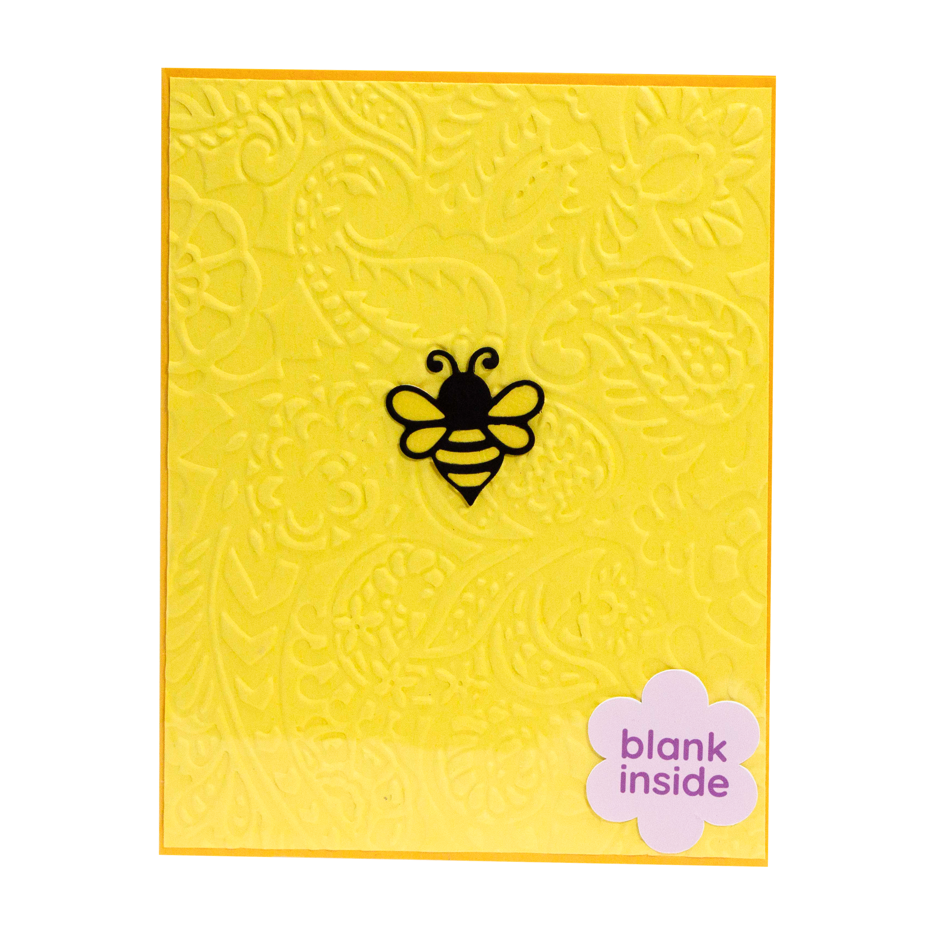 Bee and Yellow I Note Card