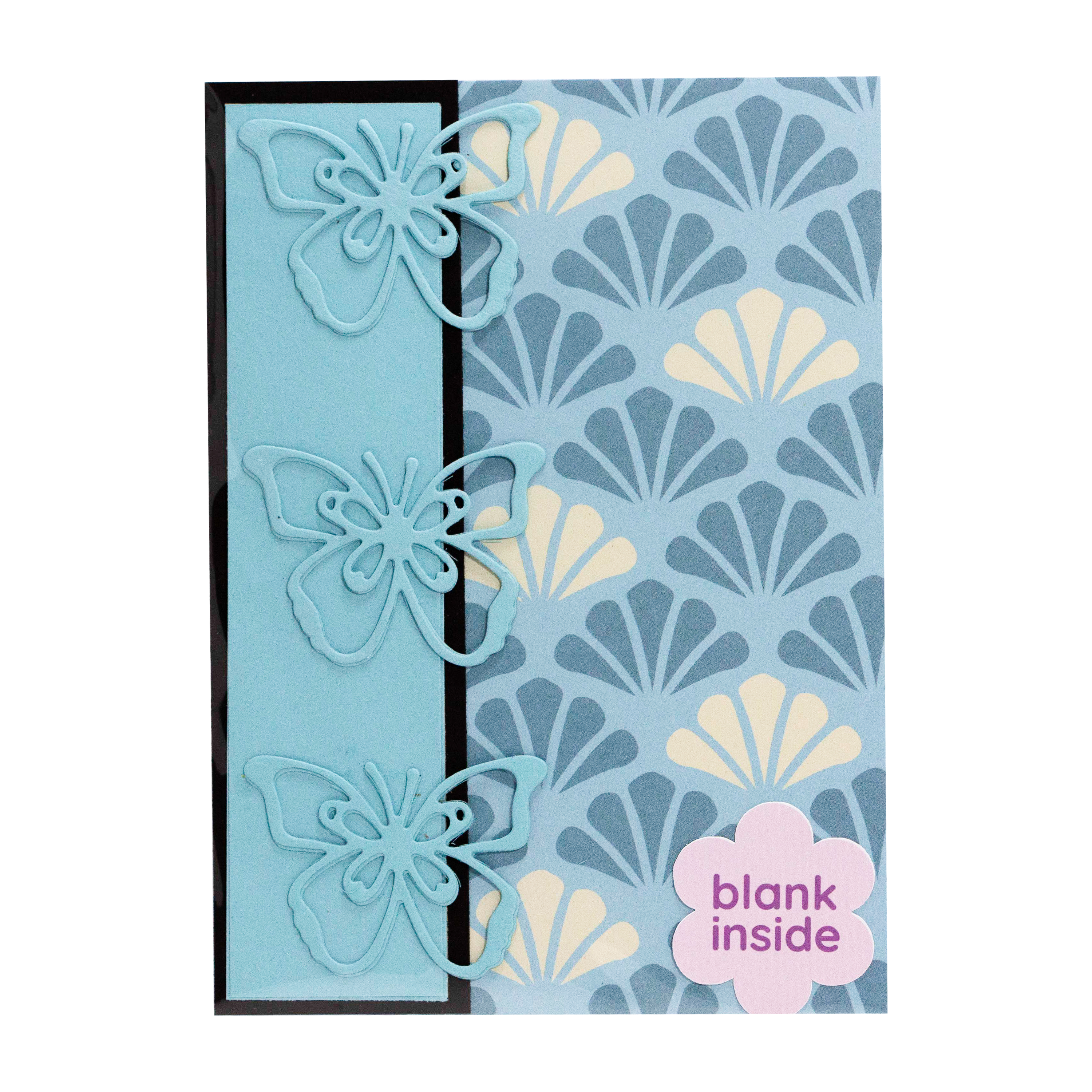 Blue Butterflies I Note Cards