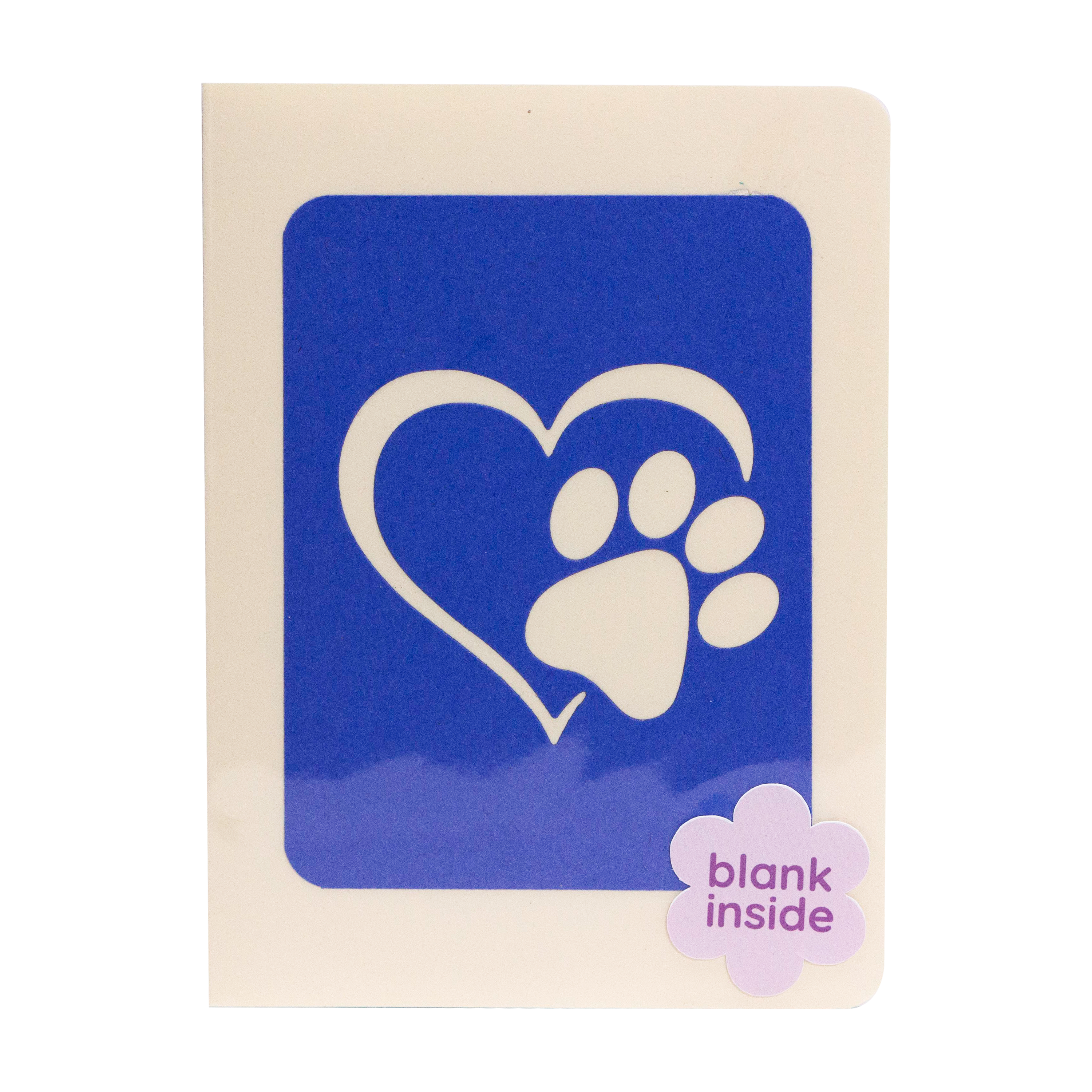Dog Paw I Note Card