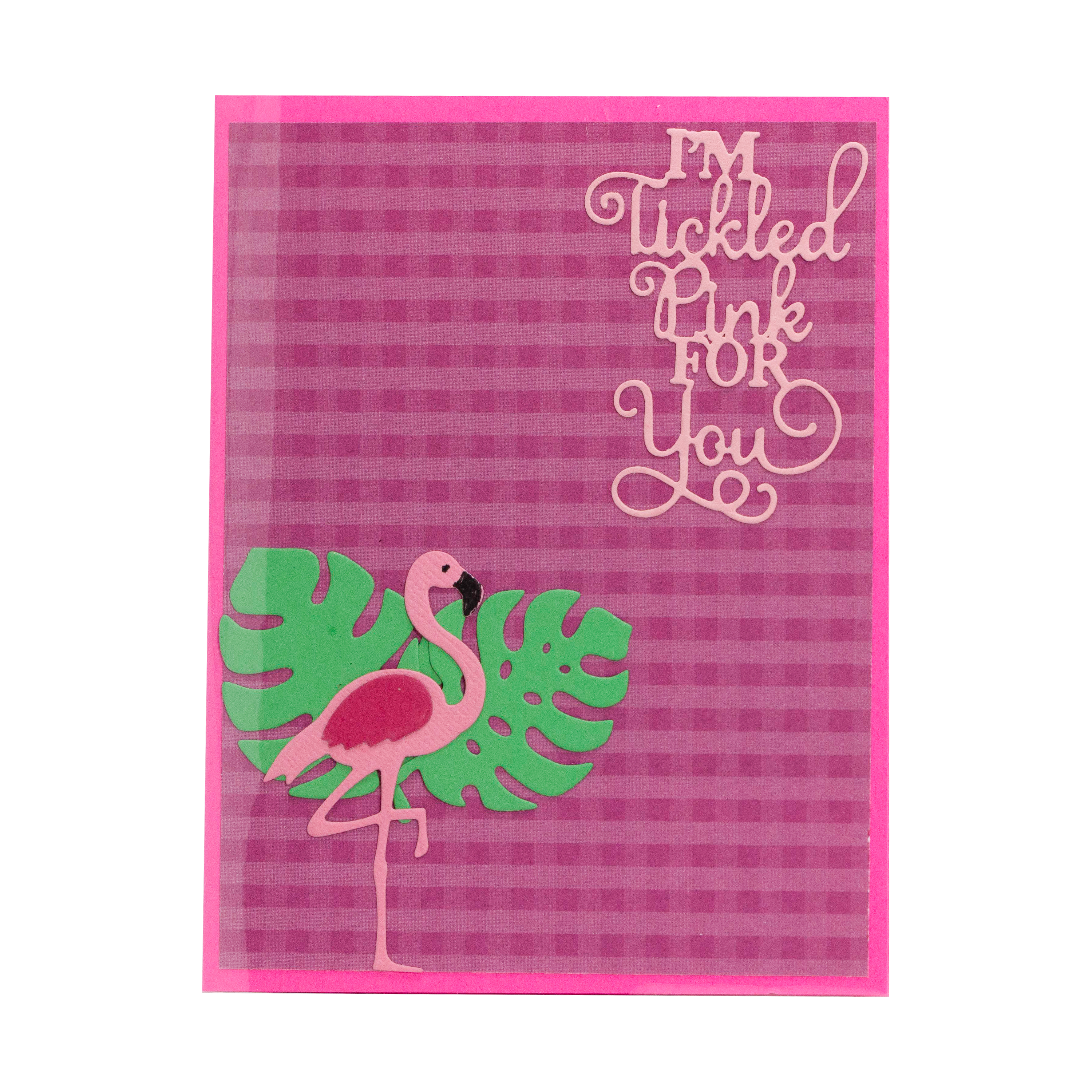 I'm Tickled Pink For You I Note Card