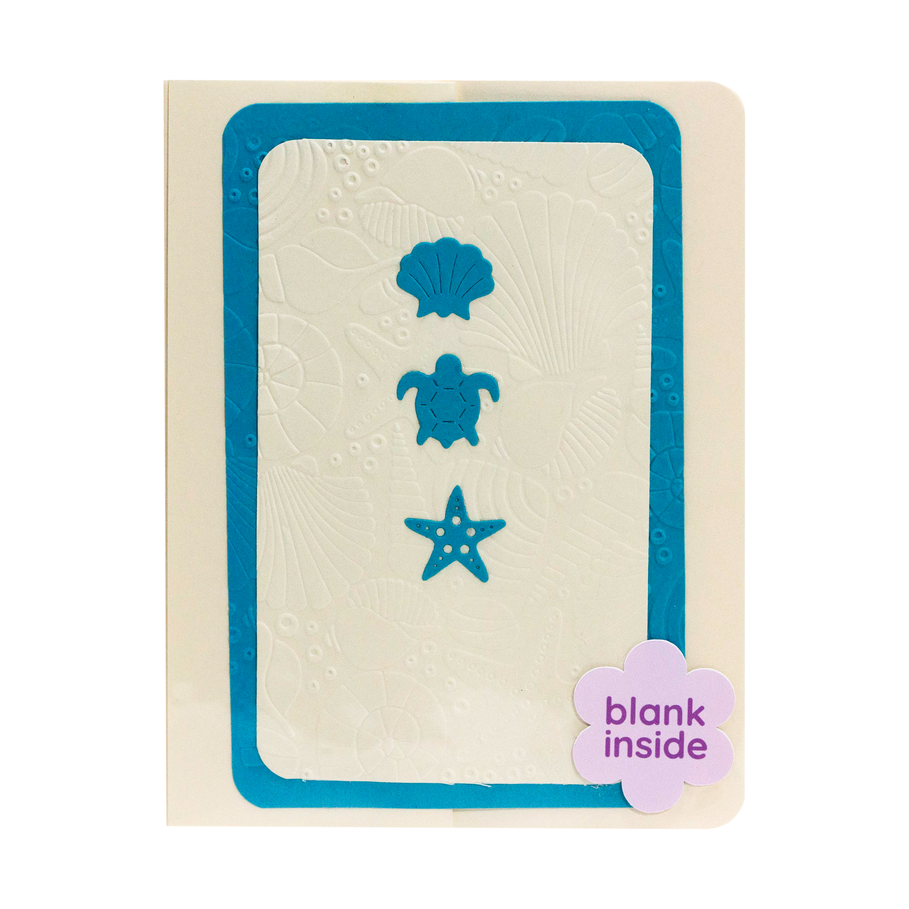 Shell, Turtle and Starfish I Note Card