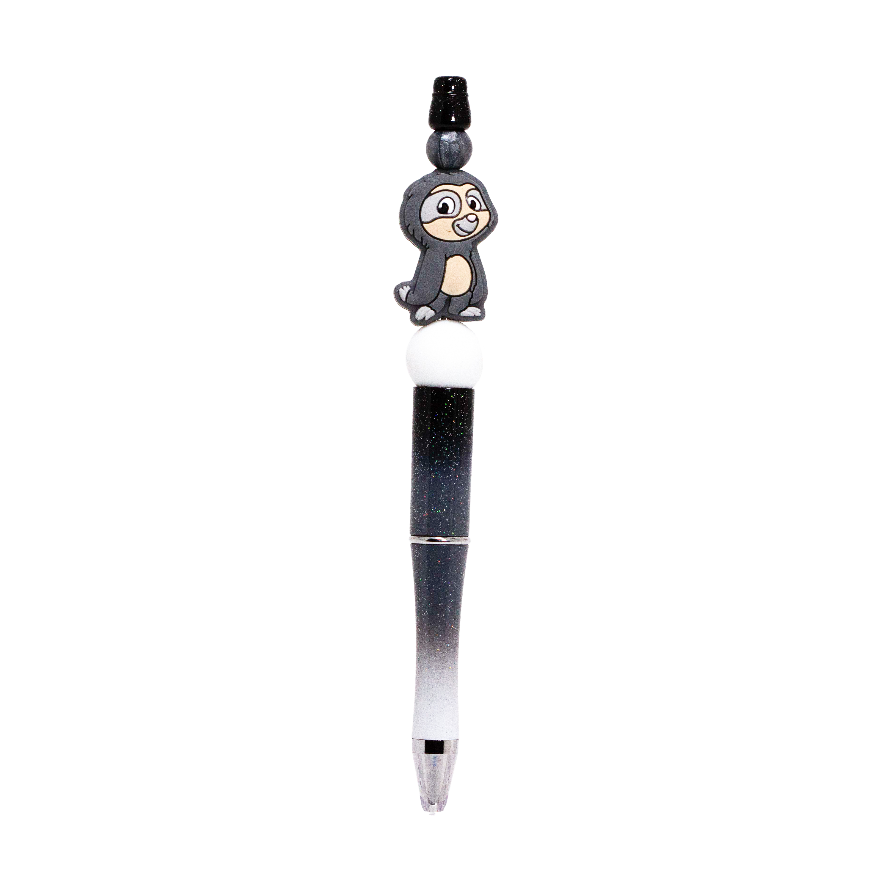 Sloth Silicone I Beaded Pen